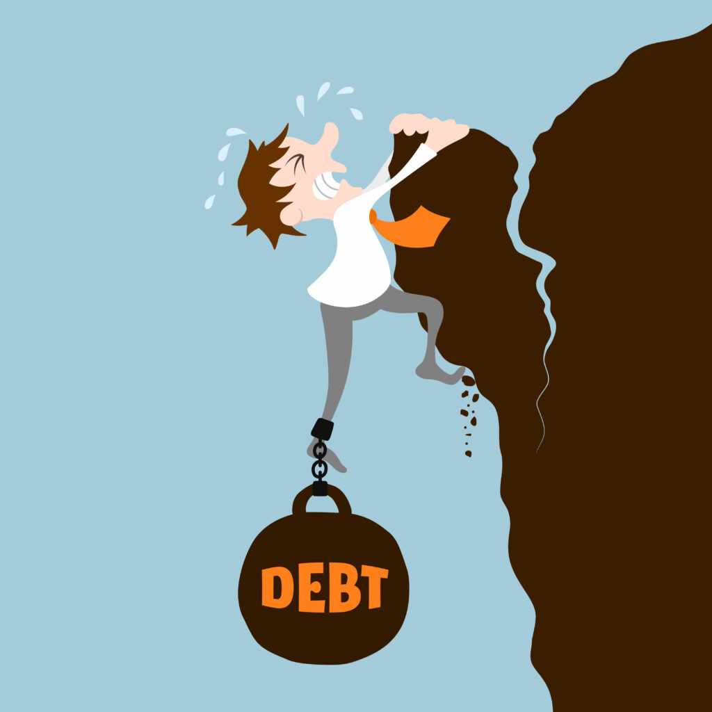 Dług jest poważnym problemem finansowym