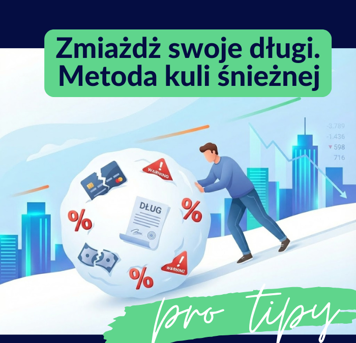 Zmiażdż swoje długi. Metoda kuli śnieżnej