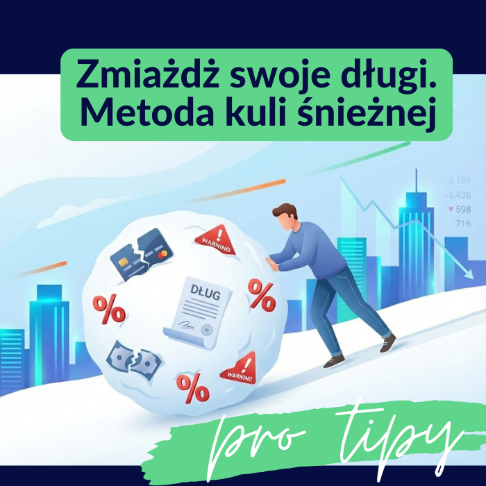 Zmiażdż swoje długi. Metoda kuli śnieżnej